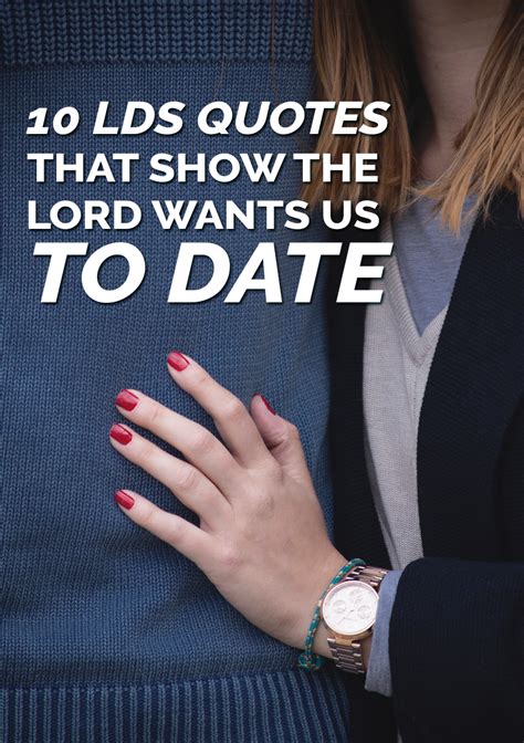 lds quotes on dating